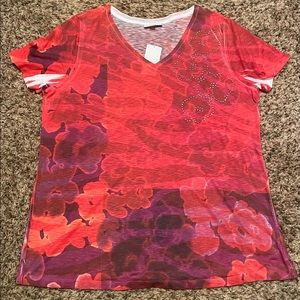 NWT Red Fashion Bug T Shirt